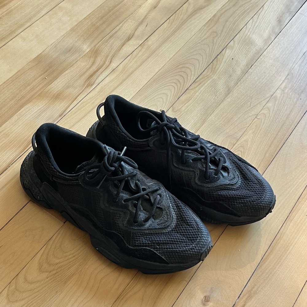 Adidas Black Ozweego Sneakers